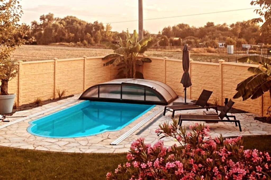 Pool, Sauna Und Blick Ins Gruene Wittenberg Zewnętrze zdjęcie